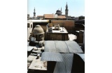 Les toits de la vieille ville avec, au fond, les minarets de la mosquée des Omayads. - Crédit photo : BALLOT Jean-Christophe 