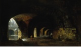 Auguste Regnier. La Voûte du quai de Gesvres en 1815 © Musée Carnavalet / Roger-Viollet - Crédit photo : DR  