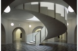l'escalier pour accéder aux nouvelles salles © Caruso St John - Crédit photo : dr -
