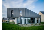 Maison dans le sud de Rennes, réalisée en 2012 par Mickaël Tanguy, avec un budget de 122 000 euros TTC - Crédit photo : Tanguy Mickaël