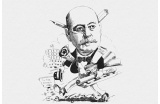Caricature de Goerge R. Mann, architecte du capitole de l'Arkansas - 1908 - Crédit photo : DR  
