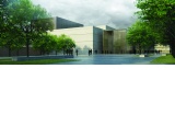 Projet du Studio Milou pour le nouveau théâtre du Beauvaisis - Crédit photo : Studio Milou -