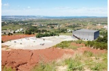 Point de vue d’observation du site des boues rouges et du Stadium de Rudy Ricciotti - Crédit photo : Geoffroy Mathieu & Bertrand Stofleth -