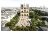 Perpective du Parvis de Notre-Dame - Bas Smets - Crédit photo : DR  