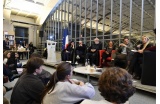 La ministre et le jury du Palmarès RESEDA face aux étudiants de l'ENSAPVS - Crédit photo : MC - Thibaut Chapotot