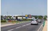 Accès routier sur la zone d'activité de Vire, juin 2022 - Crédit photo : DU BOURG Emmanuel / POPSU