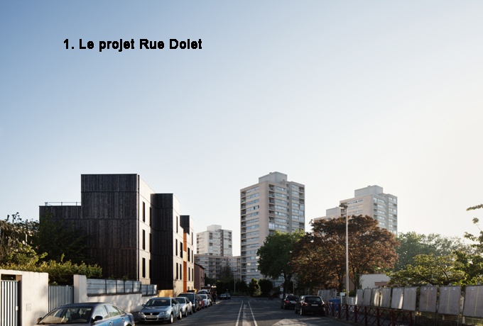 Le projet rue Dolet<br/> Crédit photo : BROYEZ Charly