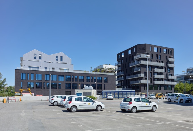 Le projet de Sandra Planchez comprend deux bâtiments mixtes sur l’Île de Nantes.<br/> Crédit photo : CHALMEAU Stéphane