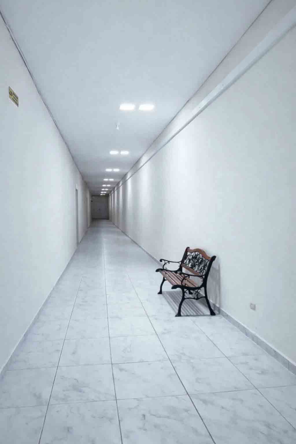 Droits réservés A hallway at my local clinic