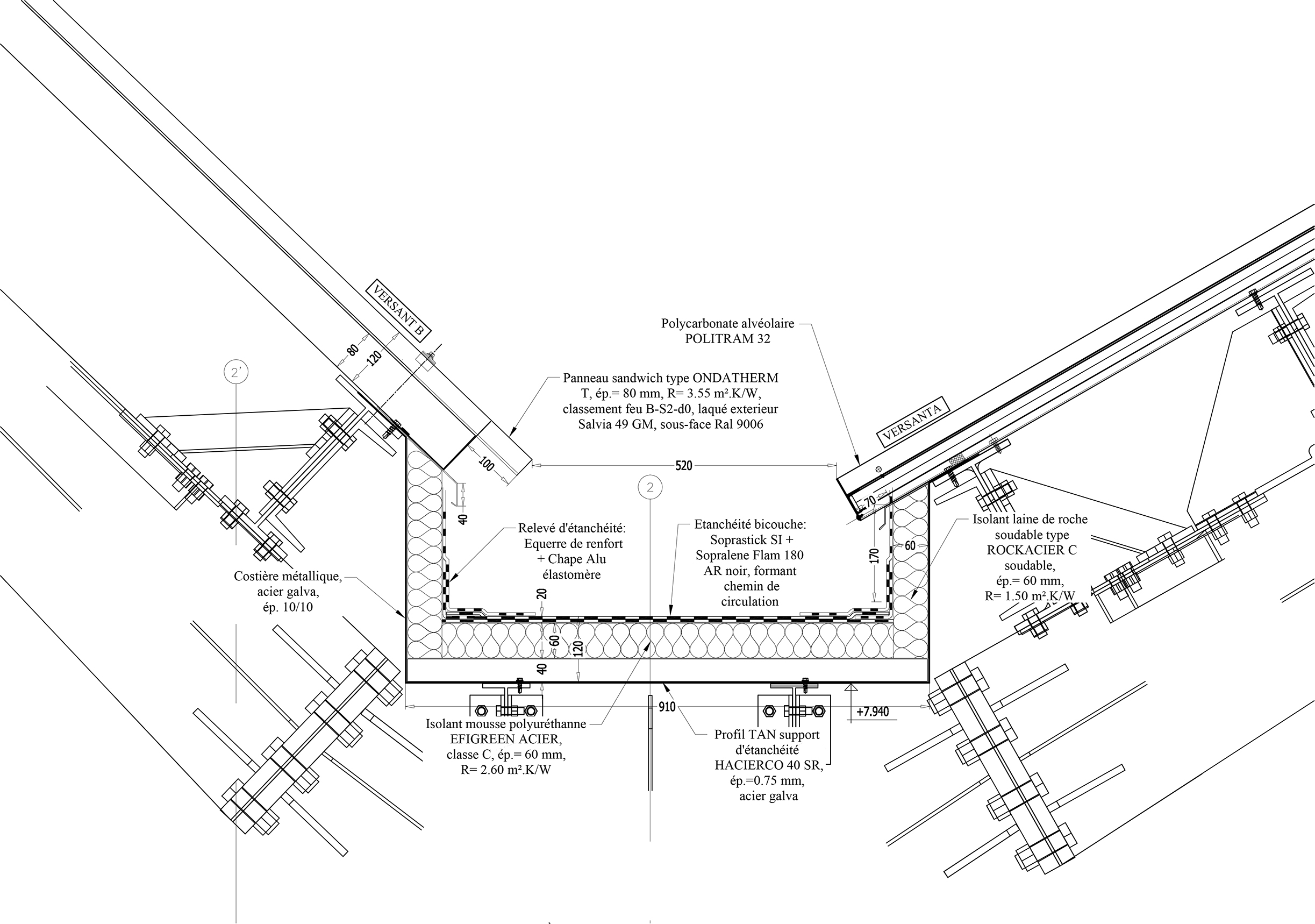 4 C200 DOE 255 COU 020 A Plan de calepinages Deütails ATELIER 5