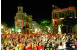Le Carnaval de Récife vu depuis la principale scène au marco Zero - Crédit photo : JORDAO Fred