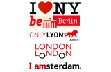 Différents logos de ville - Crédit photo : DR  