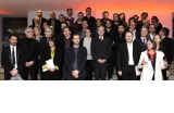 Réception des lauréats des Najap 2010 par le ministre de la Culture Frédéric Mitterrand à la Direction de l’architecture, entouré par des membres de son jury. - Crédit photo : DR  