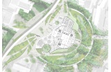 Plan de sol du projet lauréat d'Auer & Weber  - Crédit photo : DR  