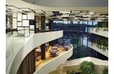 Hôtel Lone, Rovinj, Croatie, 3LHD architectes. Système de plafond suspendu Neeva, Armstrong - Crédit photo : Hegedic/Amstrong Milijenko