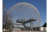 La biosphère de Montréal, ex-pavillon américain à l’Expo 67, par Richard Buckminster Fuller. - Crédit photo : CAILLE Emmanuel