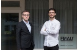 Frédéric Martinet et Thibault Salmon, fondateurs de l'agence FMAU installée à la Rochelle. - Crédit photo : ESPINASSEAU Antoine