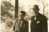 Sakakura et Le Corbusier à la Villa Katsura, Kyoto - Crédit photo : © Agence nationale japonaise des affaires culturelles -
