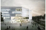 Projet lauréat de l'agence Emmanuelle & Laurent Beaudouin avec MGM Arquitectos pour le Learning Center de Paris-Saclay - Crédit photo : Beaudouin architectes -