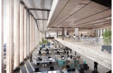 Le nouveau siège de Google à Londres par BIG et Thomas Heatherwick prendra place le long des rails de Kings' Cross - Crédit photo : DR  