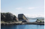 Le bâtiment émergera le long de la côte de Båly, au sud de la Norvège. - Crédit photo : MIR and Snøhetta -