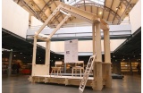 Prototype partiel exposé au Pavillon de l'Arsenal, Paris, 2013 - Crédit photo : WikiHouse CC  