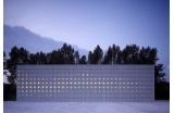 Facade du batiments des fours, Crématorium Heimolen par KAAN Architecten - Crédit photo : RICHTERS Christian