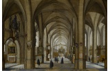 Hendrick Van Steenwijck le jeune - Intérieur d’une cathédrale gothique - Huile sur cuivre - Crédit photo : DR  