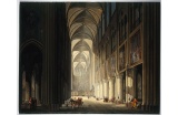 Vue intérieure de Notre-Dame, en 1789. Peinture de J.-F. Depelchin (1770-1835), Paris Musées / Musée Carnavalet. - Crédit photo : dr -