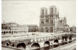 Démolition de l’Hôtel-Dieu, entre 1876-80, par Auguste-Hippolyte Collard. - Crédit photo : . .