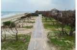 Vue de Marseillan-plage, le camping, mars 2022 - Crédit photo : DU BOURG Emmanuel / POPSU