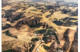 Vue aérienne de la région d'AlUla - Crédit photo : © AFALULA  