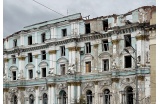  Façades de bâtiments historiques dans le centre de Kharkiv. - Crédit photo : Duplantier Maxime