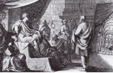 "Vitruve présentant De architectura à Auguste" - gravure de 1654 - Crédit photo : ... ...