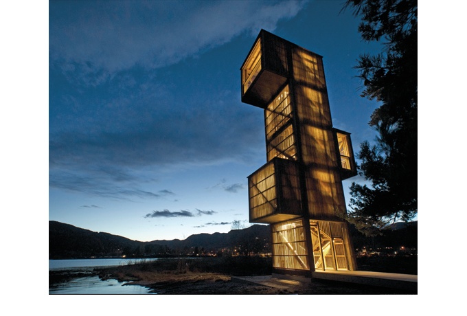 Belvédère de Seljord, Norvège © Rintala Eggertsson Architects