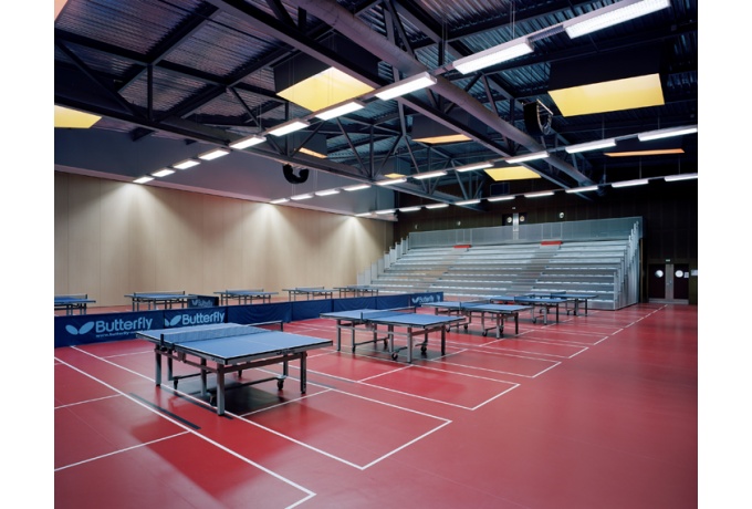 Salle de ping pong<br/> Crédit photo : JORION Thomas
