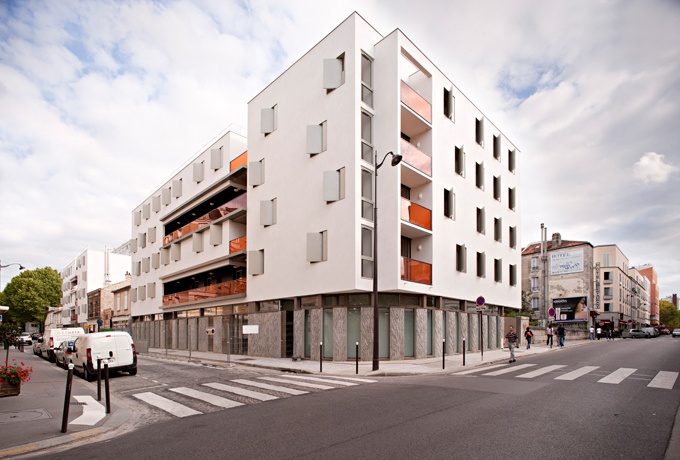 3 bâtiments : 31 logements + équipements petite enfance, Paris (15e)<br/> Crédit photo : Callejas Sevilla Javier