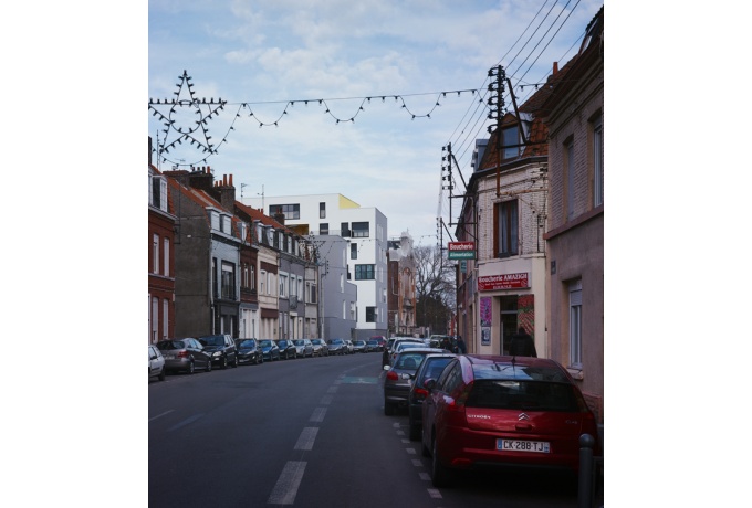 Vue depuis la rue de Lannoy à Lille<br/> Crédit photo : LANOO Julien