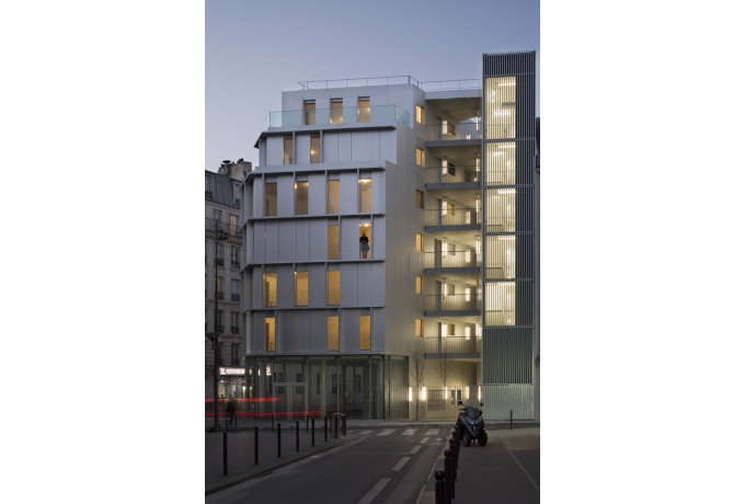 SIEMP, 18 logements sociaux, rue de l'Orillon, Paris (11e)<br/> Crédit photo : SEPTET Cécile