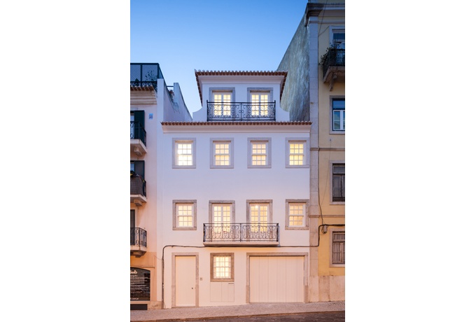 House in Rato, CHP arquitectos, Lisbonne<br/> Crédit photo : NOGUEIRA Francisco
