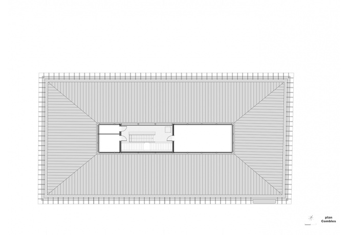 Plan du troisième étage<br/> Crédit photo : CANAL Architecture  -