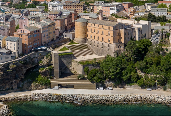 Le Mantinum, la reconquête des remparts de Bastia - Buzzo-Spinelli et Antoine-Dufour <br/> Crédit photo : Corse Aerovision