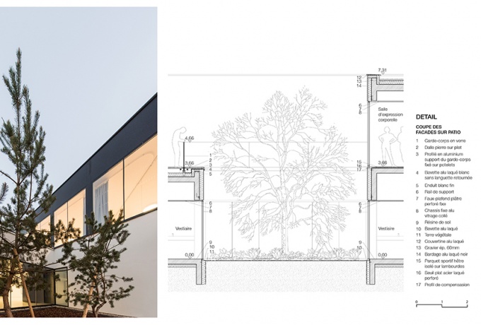 Réhabilitation et extension d'un gymnase à Wissembourg, rhb architectes<br/> Crédit photo : rhb  architectes