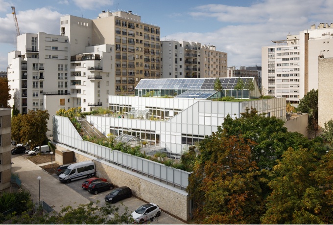 Atelier du Pont : nouveau siège de RATP Habitat, Paris 20e<br/> Crédit photo : SHIMMURA Takuji 