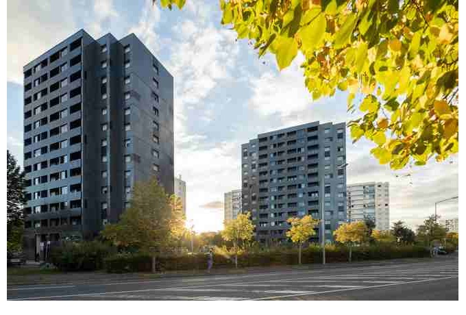 Sécurité incendie : un bardage en ALUCOBOND® A2 pour des tours à Angers